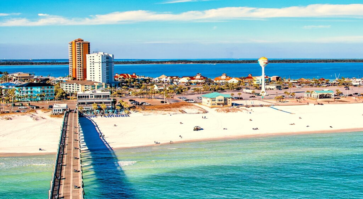 Florida Beach in USA